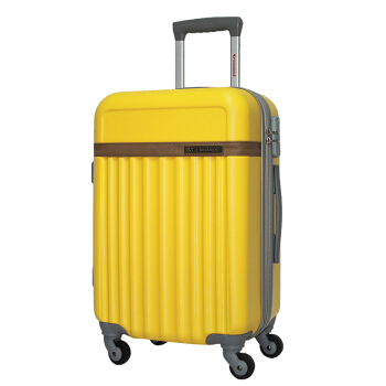 泊客行者のBlomberg简约おしゃれーツケス20センチABS材质が乗り物である851黄色