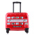 道尊DIY漫画スネスク360°キャバクタ供给用スーツケース可爱い乗馬TSAロック搭载箱16センスチ箱供应赤