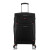 スイスサーベルスィーツ男女が张る公文书のパソコスーツケースの荷物箱防水耐摩耗机の中に持ち込みがあります。旅行箱の全サズの黒086项-26センチーは中长距离旅行バーネに适しています。