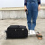 男性女性スケス男性旅行鞄牛津布荷物箱24/26センチ乗乗TSAロック搭載箱万向8ラドンキータブラックジップ24インチー(奨励・50%お客様選択)